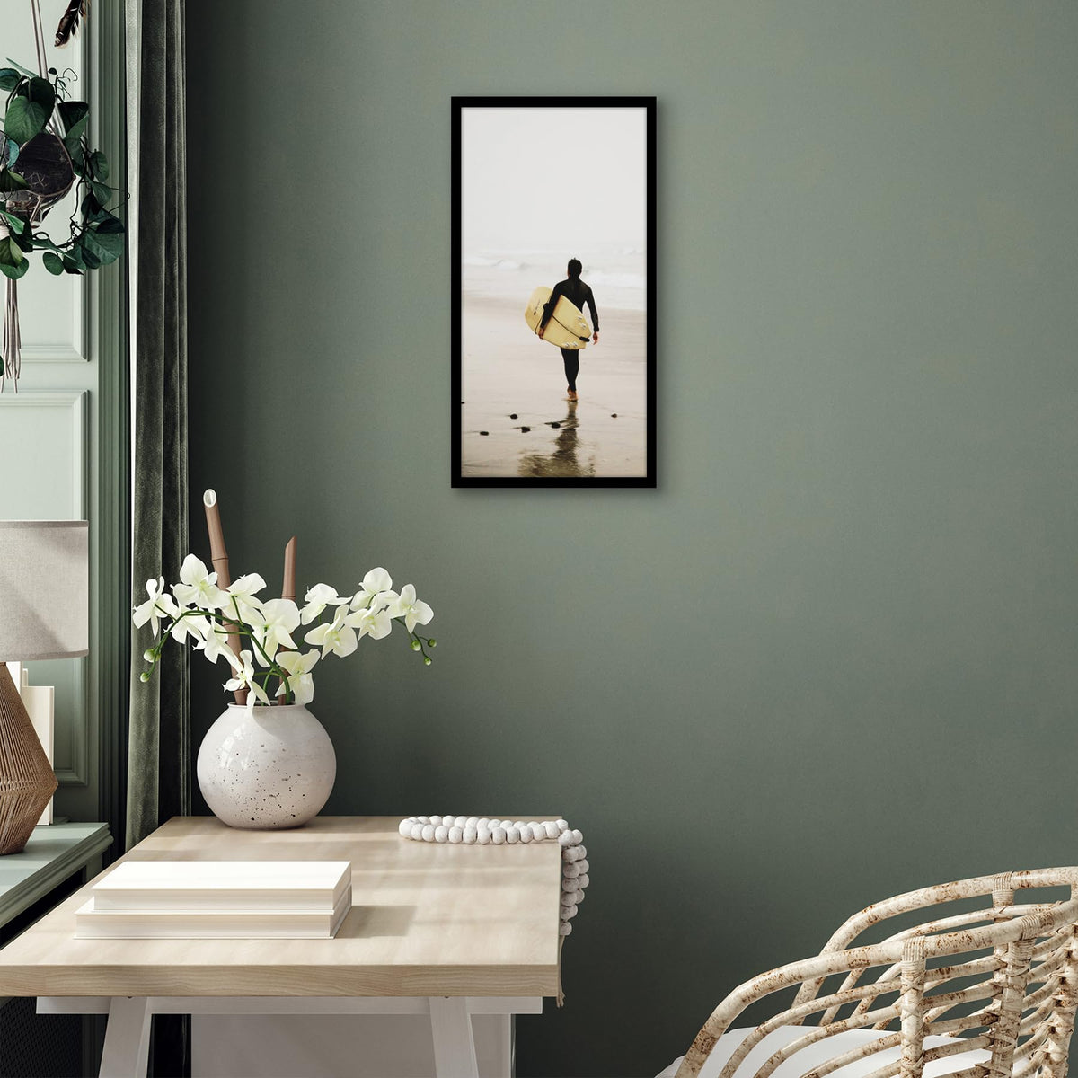 Americanflat 10x20 frame shown in both portrait and landscape orientations