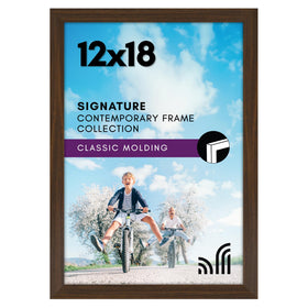 Americanflat 12x18 poster frame with shatter-glass front for crystal-clear wall displays