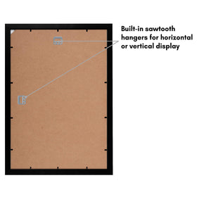 13x19 photo display fits posters and memories with elegant, modern styling.