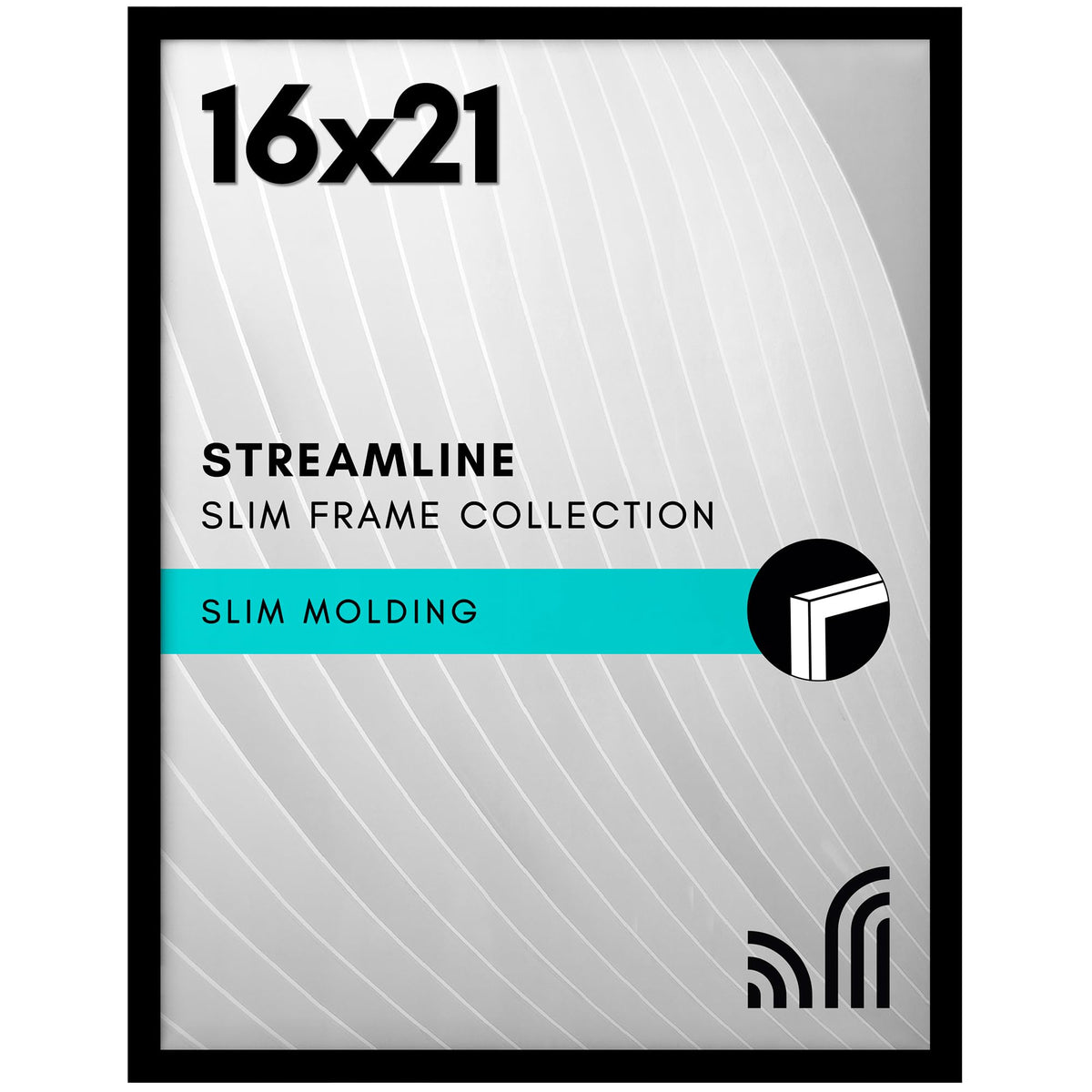 Americanflat 16x21 frame with polished plexiglass front keeps photos pristine.