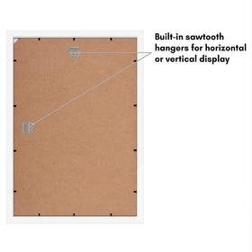 Americanflat backboard and hardware keep memories securely displayed.