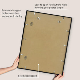 Americanflat backboard keeps your artwork secure and aligned.