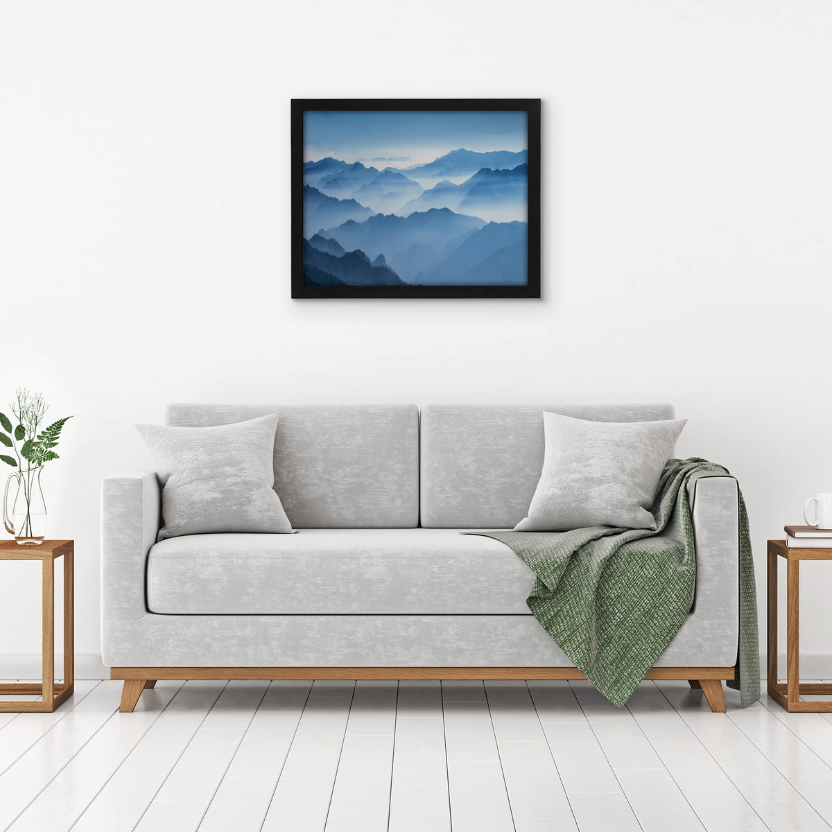 Americanflat black frame delivers timeless style for homes and offices.