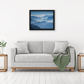 Americanflat black frame delivers timeless style for homes and offices.