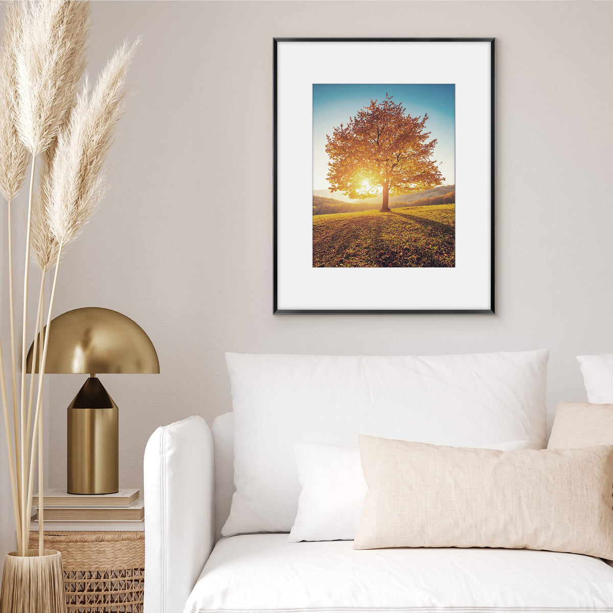 Americanflat Brooklyn Collection frame designed for versatile wall display options.
