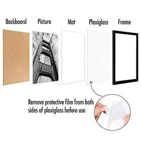 Americanflat durable backboard keeps memories securely in place.