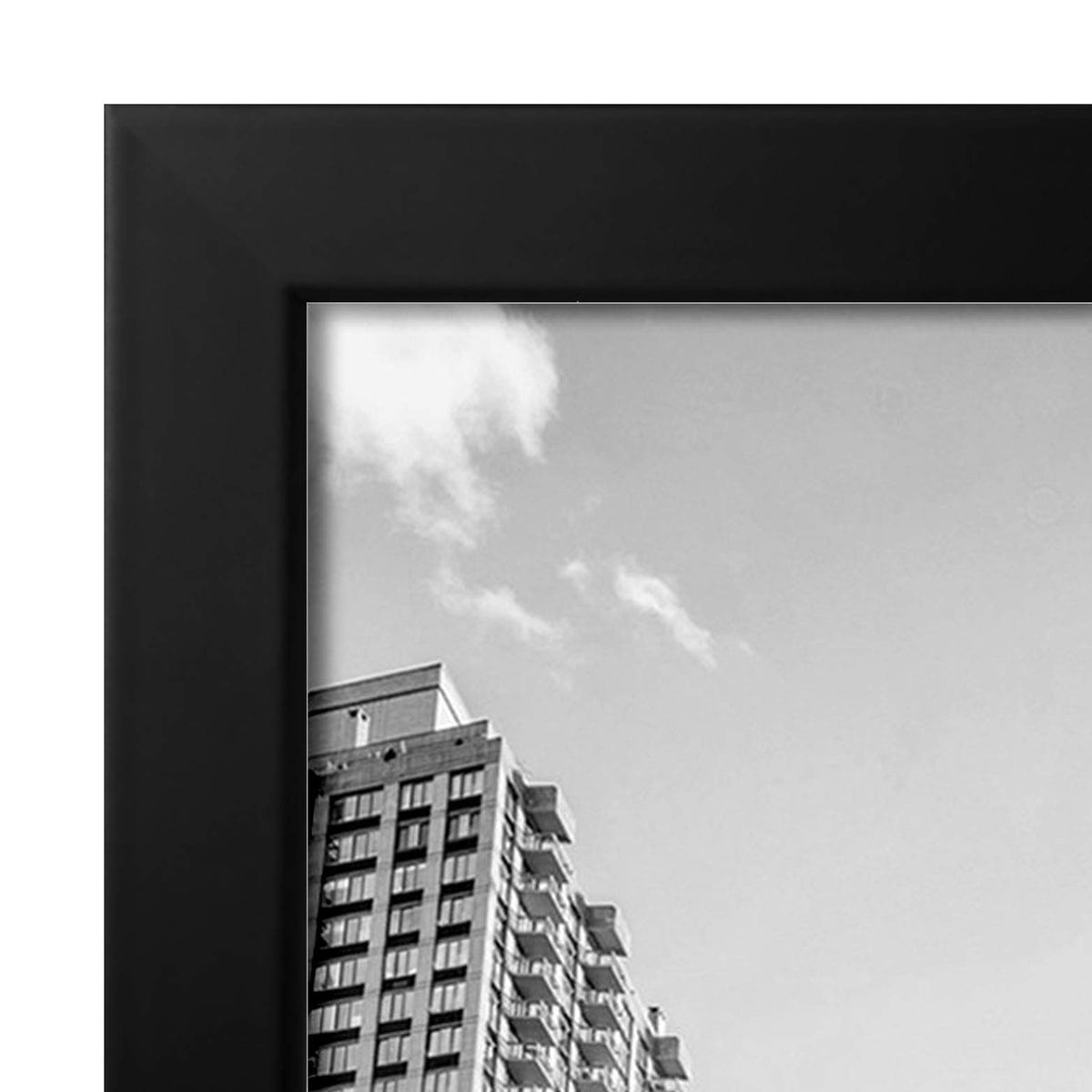 Sturdy backboard supports memories with secure wall mounting.