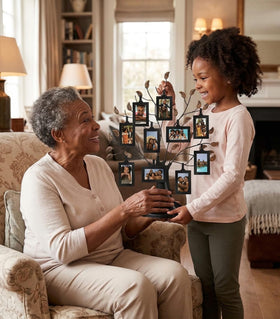 Americanflat durable iron frames ensure lasting memories are showcased.