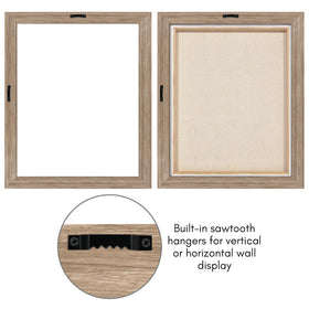 Americanflat adhesive strips enable quick, tool-free hanging