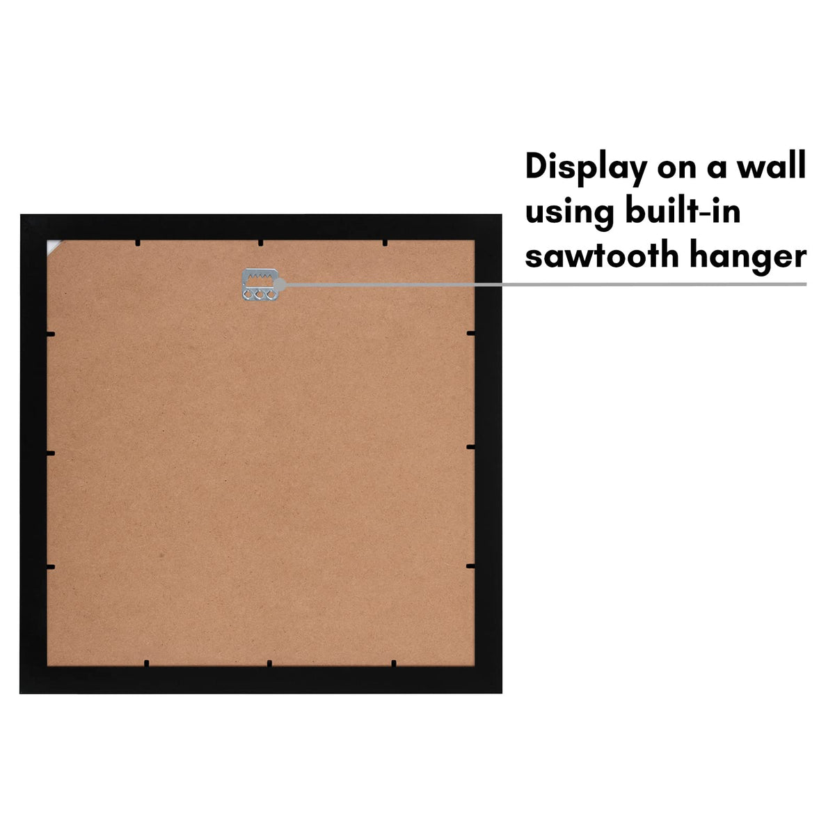 Americanflat easy tab closures allow quick photo swaps.