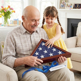 Americanflat easy turn points for simple flag insertion and secure placement