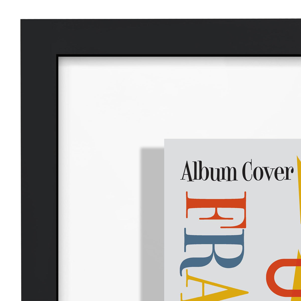 Americanflat frame in a living space, elevating decor and memories