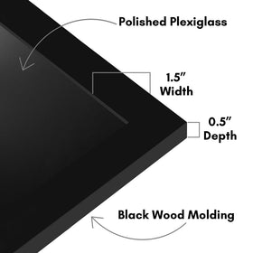 Americanflat frame hanging hardware supports vertical or horizontal display for flexible layouts.