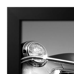 Americanflat frame in a modern office showing timeless black finish.