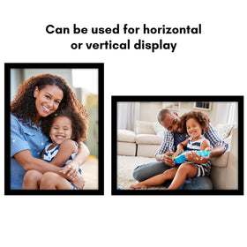 Americanflat gallery-style black frame elevates posters and art with a timeless, modern touch.