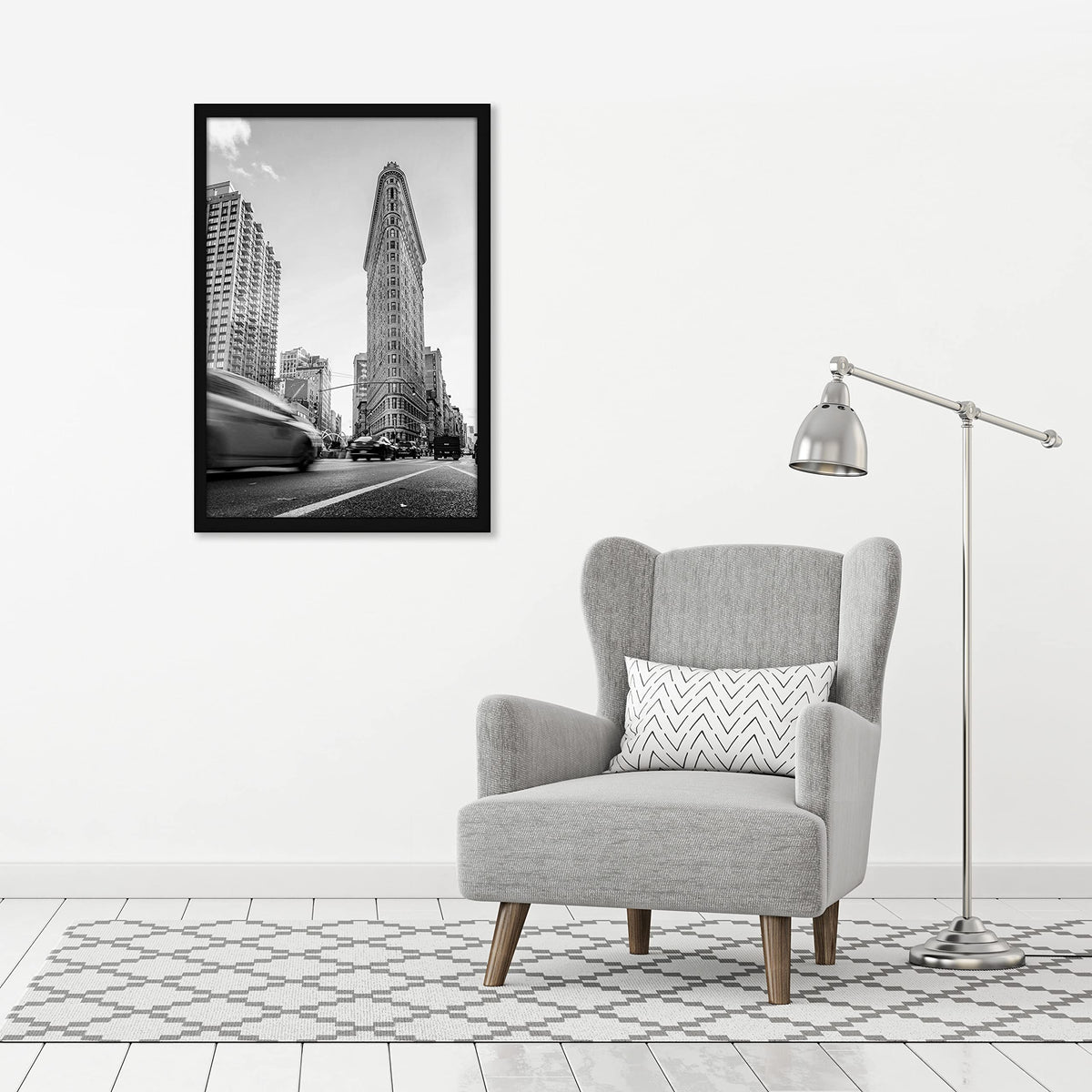 Americanflat gallery-style black frame elevates posters and artwork instantly.