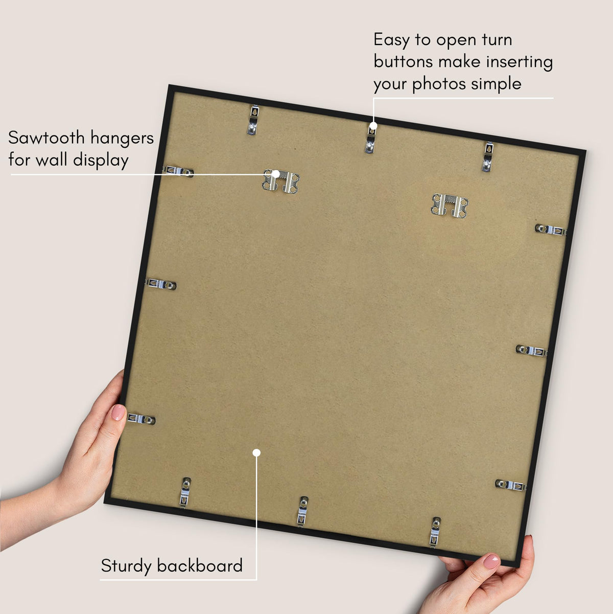 Americanflat gallery-style design enhances homes or offices with a refined look.