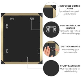 Americanflat hanging hardware demonstrates easy wall mounting options