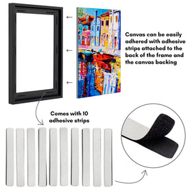 Americanflat hardware included for quick, secure wall mounting without tools.