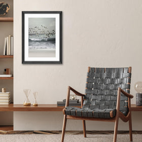 Americanflat Hudson frame reveals a 1.1-inch border, adding refined accent to any room.