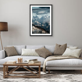1.1 inch wide border adds elegant framing