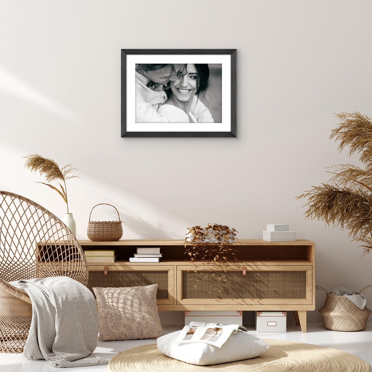 Americanflat Hudson frame helps create gallery-worthy home or office displays.