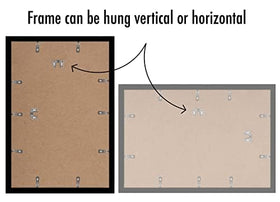 Americanflat included mat enables elegant 11x17 displays.
