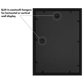Americanflat metal tab closures enable quick photo swaps