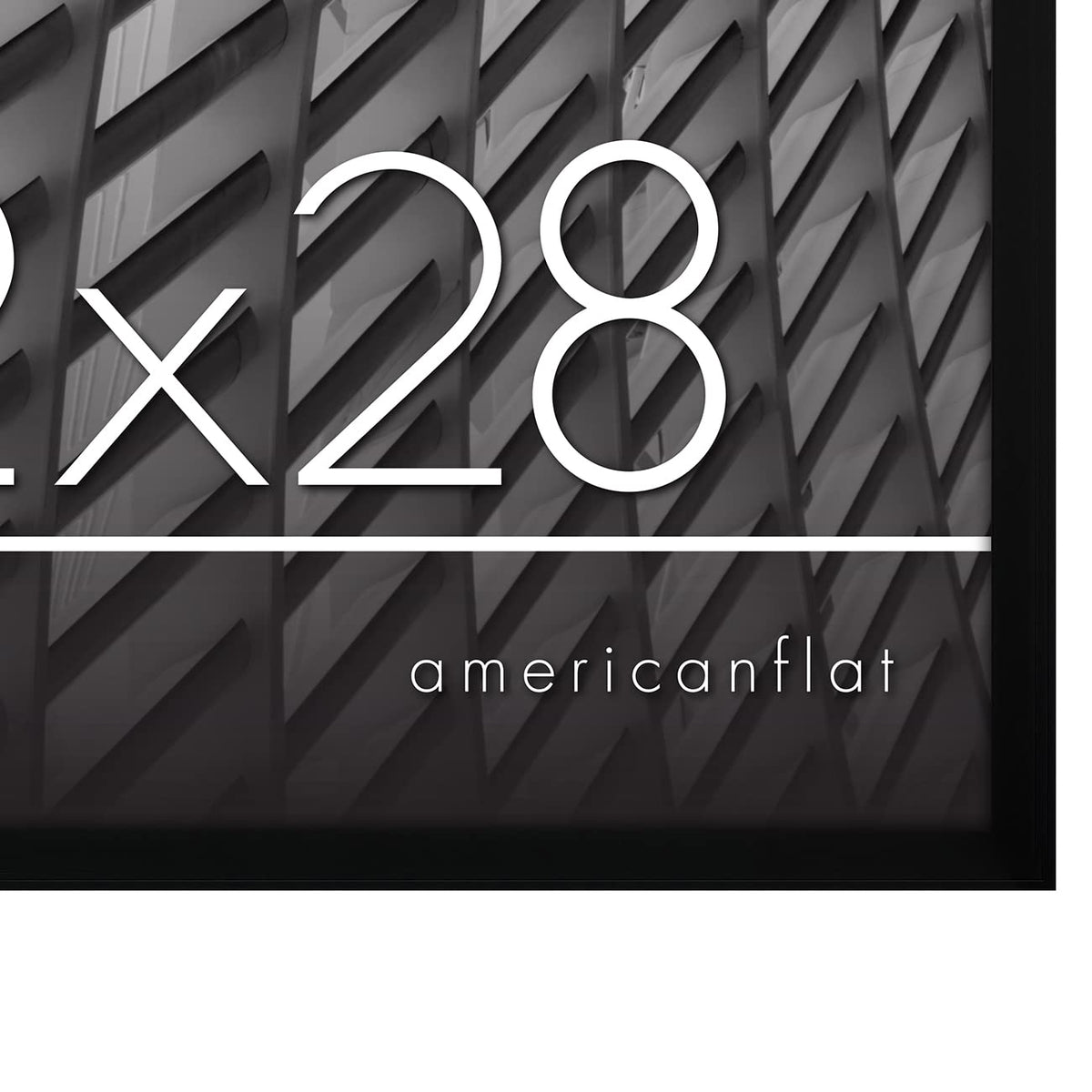 Americanflat packaging protects frames during transit.