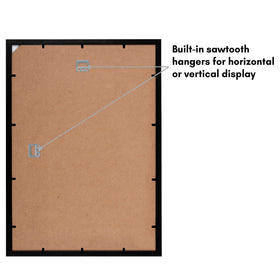 Americanflat polished-plexiglass front delivers a clear, dust-resistant view.
