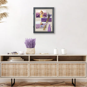 Americanflat wall and tabletop hardware enables flexible placement.