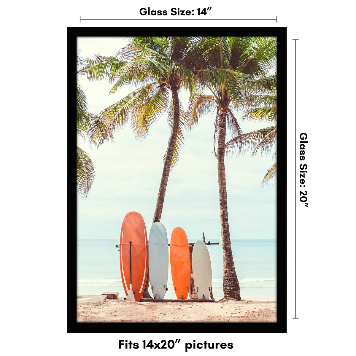 Americanflat Signature Collection black-frame showcases memories in a sophisticated gallery-ready style.