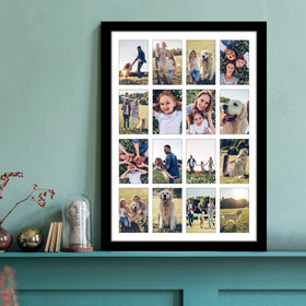 Americanflat sturdy backboard keeps memories securely in place