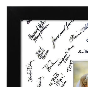Americanflat sturdy backboard keeps memories securely in place
