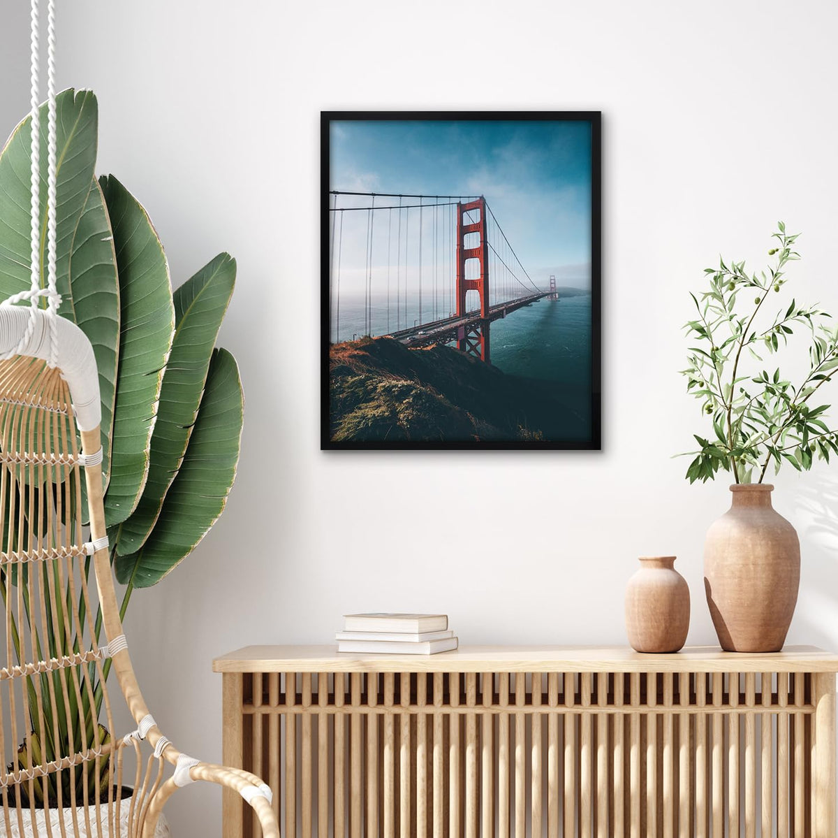 Sturdy backboard keeps posters secure for long-lasting displays