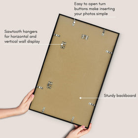 Americanflat turn points simplify swapping photos for fresh wall art