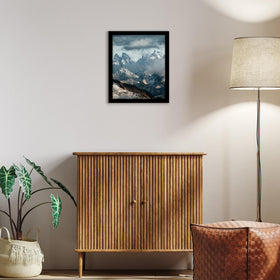 Americanflat hardware supports vertical or horizontal hanging for flexible display.
