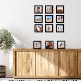 Americanflat wall-mount hardware enables easy hanging for wall displays.