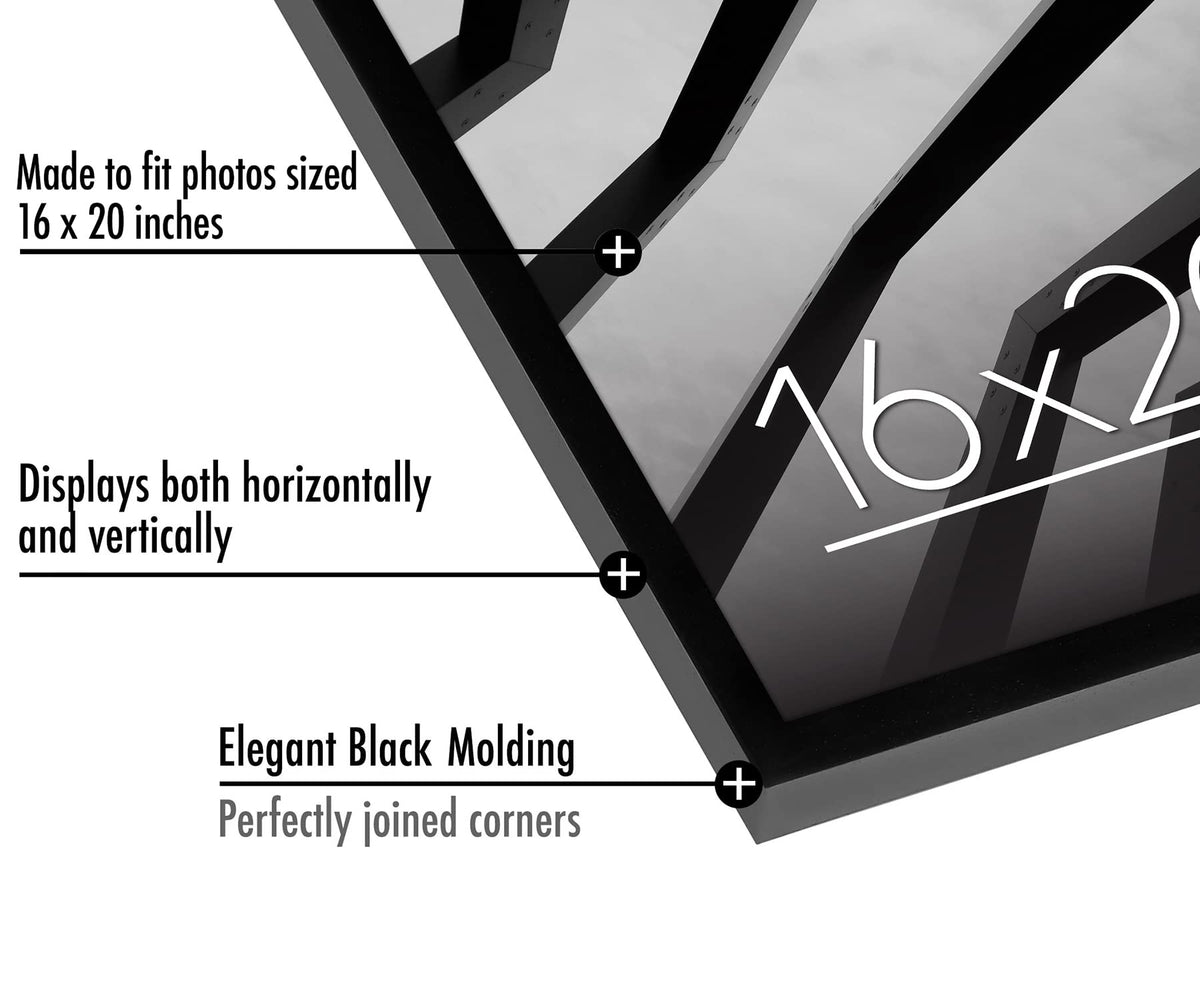 Americanflat hanging hardware enabling vertical or horizontal wall mounting