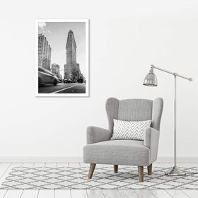 Americanflat white frame adds a clean, versatile backdrop for photos or artwork.