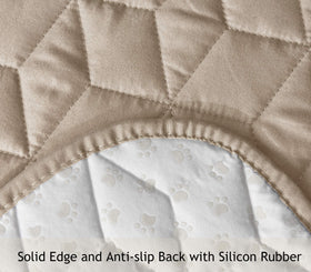 Ameritex 5 layer quilted material close up showing durability and odor prevention