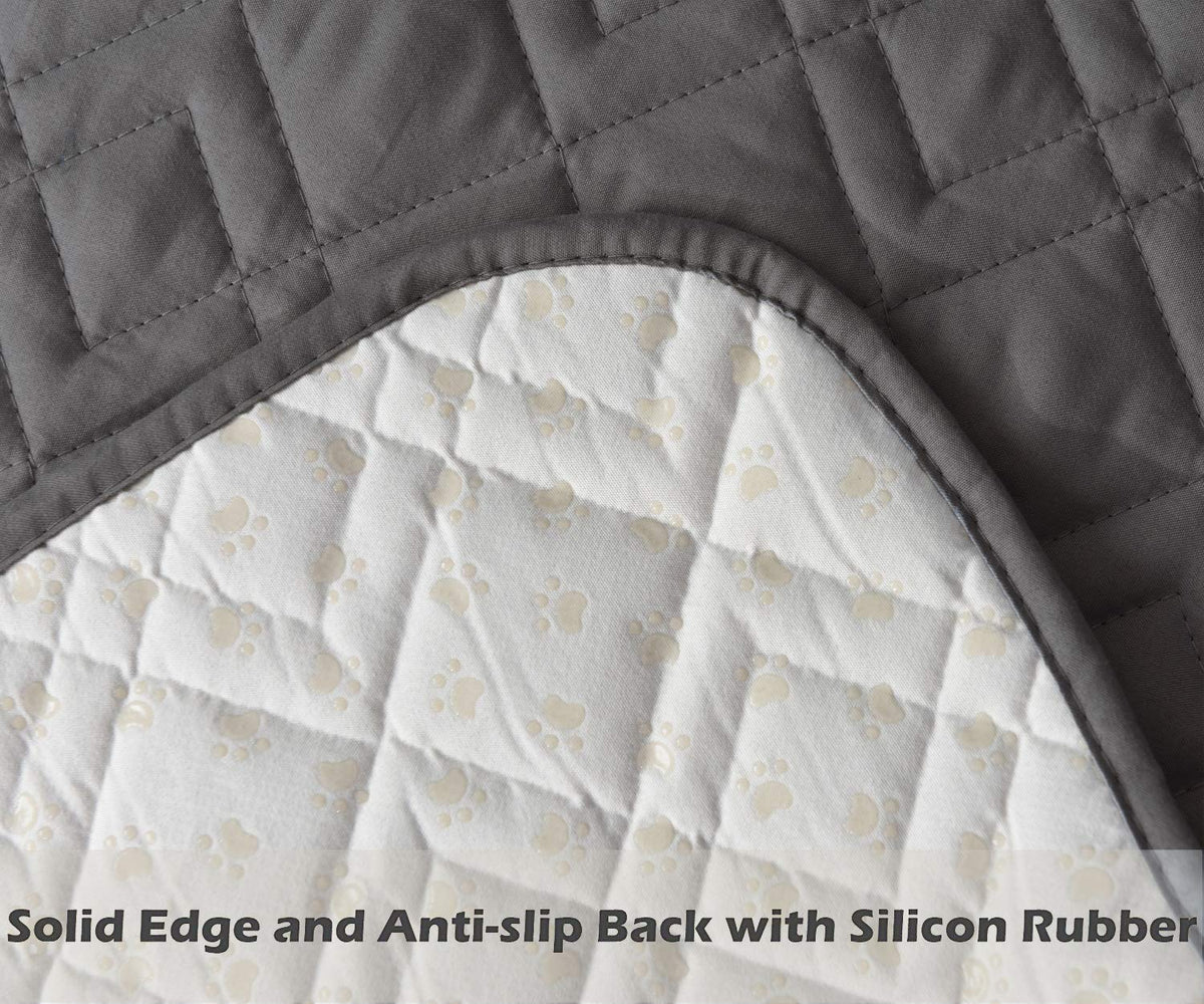 Ameritex five-layer quilted protector guards against stains and everyday wear.
