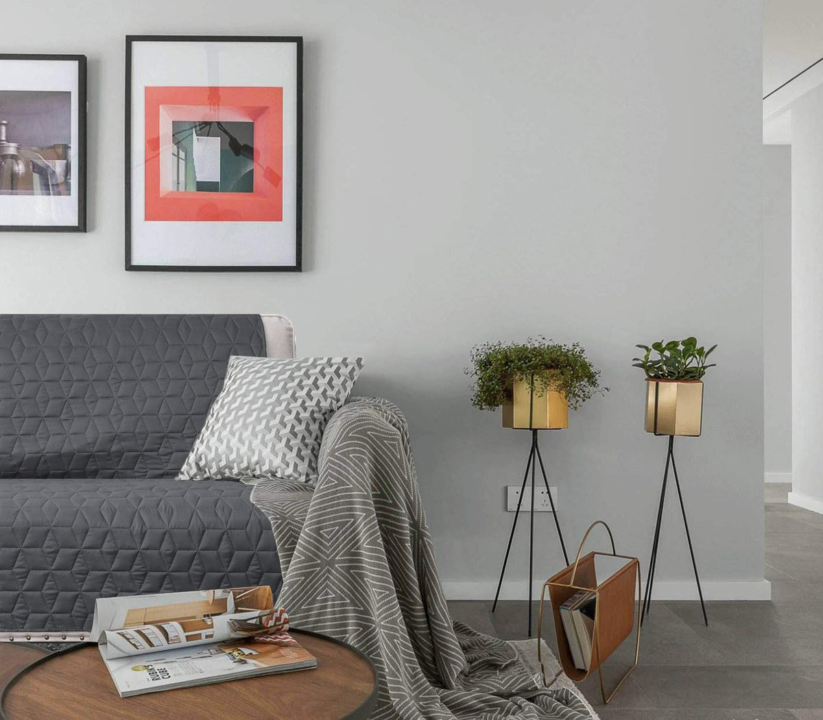 Ameritex 5-layer quilted fabric offers durability and odor control for busy homes.