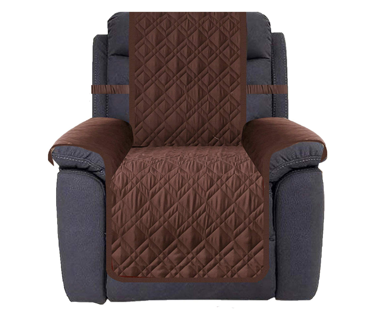 Ameritex waterproof nonslip recliner cover stays in place for pets and kids.