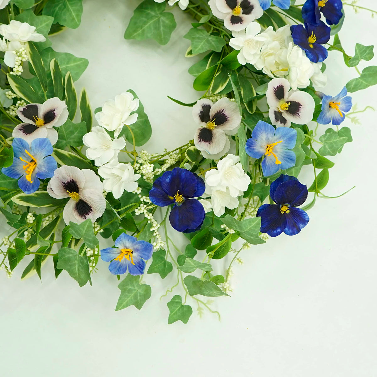 AMF0RESJ wreath used as indoor wall decor for farmhouse charm