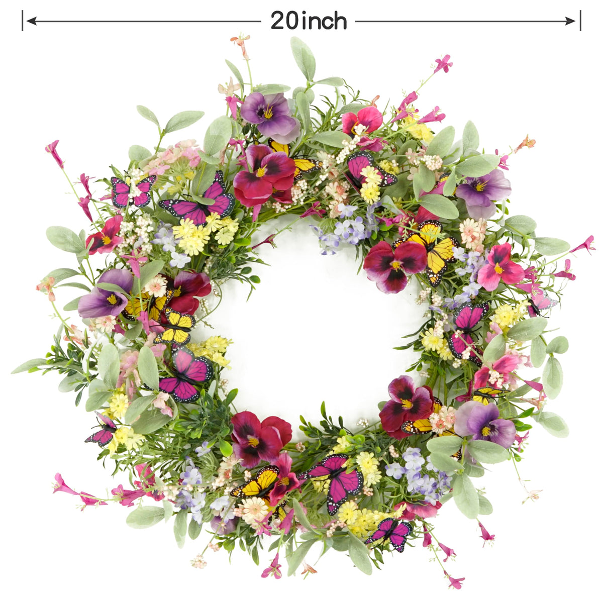 AMF0RESJ wreath hanging setup for porch or entryway