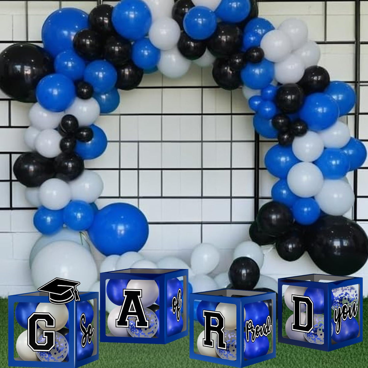 AMFEOV balloon chain helps quick, tidy arch setup.