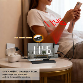 Amgico dual alarm supports weekday and weekend schedules