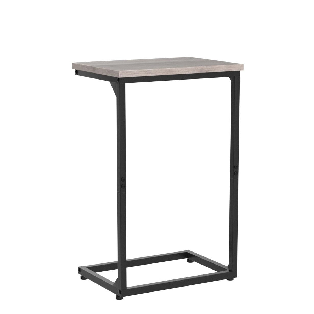 AMHANCIBLE C-shaped end table highlighting space-saving for small rooms