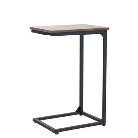 AMHANCIBLE side table used as laptop desk for casual work.